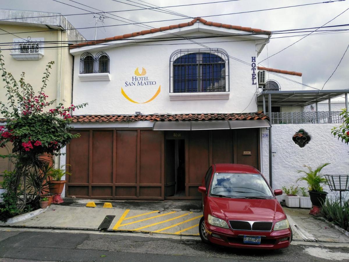 Hotel San Mateo San Salvador Dış mekan fotoğraf